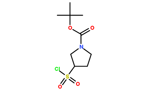 tert-Butyl 3-(chlorosulfonyl)pyrrolidine-1-carboxylate