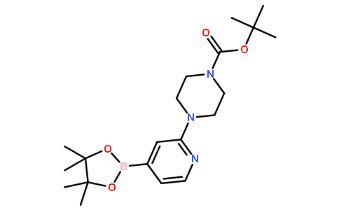 2-(4-tert-Butoxycarbonylpiperazin-1-yl)pyridine-4-boronic acid pinacol ester