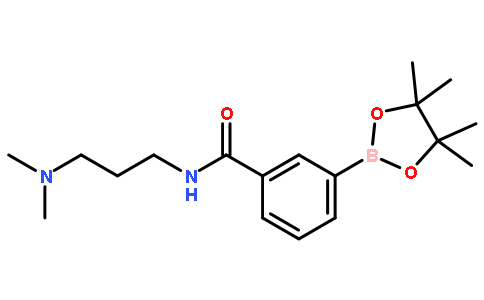 3-(3-(DIMETHYLAMINO)PROPYLCARBAMOYL)PHENYLBORONIC ACID, PINACOL ESTER