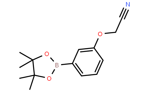 2-(3-(4,4,5,5-Tetramethyl-1,3,2-dioxaborolan-2-yl)phenoxy)acetonitrile