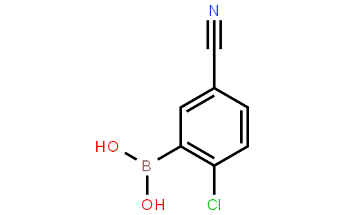 2-CHLORO-5-CYANOPHENYLBORONIC ACID