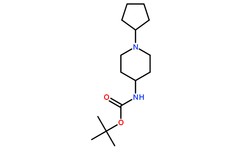 tert-Butyl (1-cyclopentylpiperidin-4-yl)carbamate