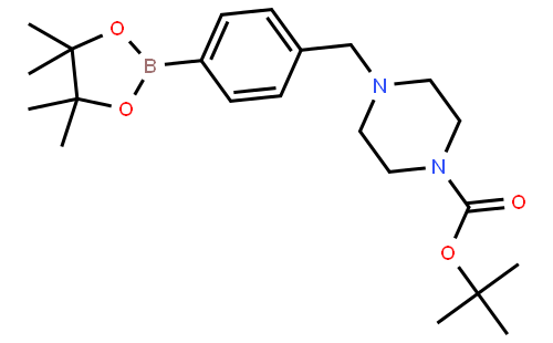 tert-Butyl 4-(4-(4,4,5,5-tetramethyl-1,3,2-dioxaborolan-2-yl)benzyl)piperazine-1-carboxylate