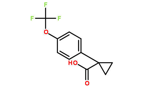 1-(4-(trifluoromethoxy)phenyl)cyclopropanecarboxylic acid