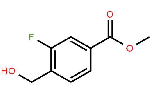 Methyl 3-fluoro-4-(hydroxymethyl)benzoate
