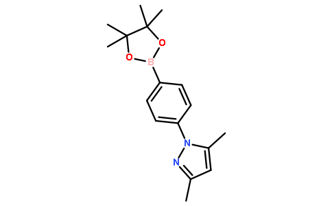 3,5-Dimethyl-1-(4-(4,4,5,5-tetramethyl-1,3,2-dioxaborolan-2-yl)phenyl)-1H-pyrazole