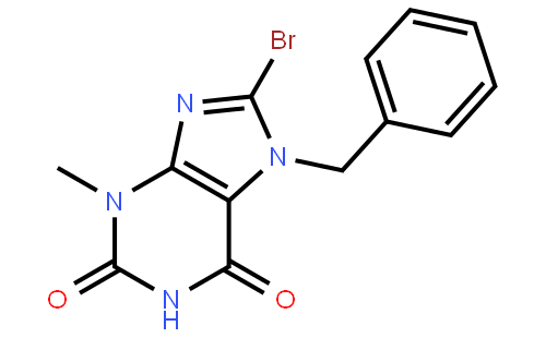 7-BENZYL-8-BROMO-3-METHYL-3,7-DIHYDRO-PURINE-2,6-DIONE