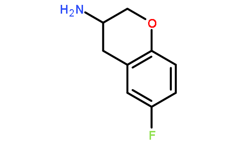 2H-1-BENZOPYRAN-3-AMINE-6-FLUORO-3,4-DIHYDRO