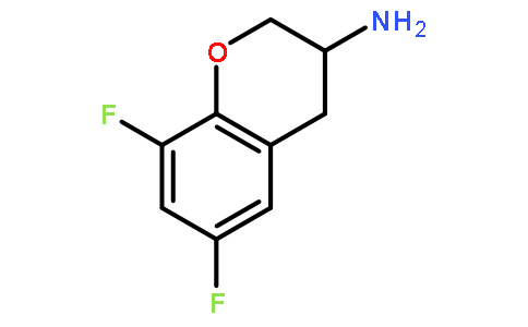 2H-1-BENZOPYRAN-3-AMINE,6,8-DIFLUORO-3,4-DIHYDRO-