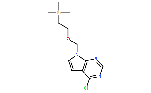 4-氯-7-((2-(三甲基甲硅烷基)乙氧基)甲基)-7h-吡咯并[2,3-d]嘧啶