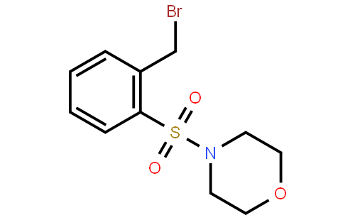 4-((2-(Bromomethyl)phenyl)sulfonyl)morpholine