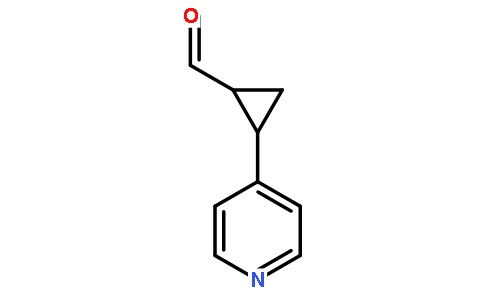 2-(Pyridin-4-yl)cyclopropanecarbaldehyde