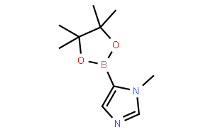 1-​methyl-​5-​(4,​4,​5,​5-​tetramethyl-​1,​3,​2-​dioxaborolan-​2-​yl)​-​1H-​imidazole