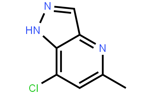 7-Chloro-5-methyl-1H-pyrazolo[4,3-b]-pyridine