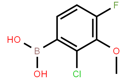 (2-Chloro-4-fluoro-3-methoxyphenyl)boronic acid