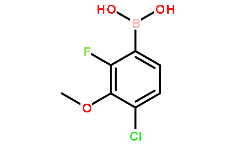 (4-Chloro-2-fluoro-3-methoxyphenyl)boronic acid