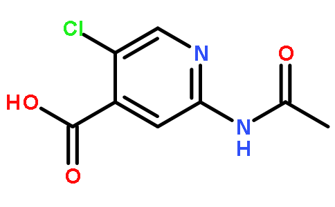 2-Acetamido-5-chloroisonicotinic acid