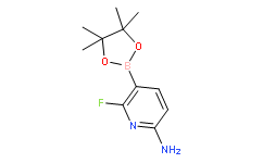 6-fluoro-5-(4,4,5,5-tetramethyl-1,3,2-dioxaborolan-2-yl)pyridin-2-amine