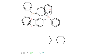 Chloro[(R)-(+)-5,5'-bis(diphenylphosphino)-4,4'-bi-1,3-benzodioxole](p-cymene)ruthenium(II) chloride,[RuCl(p-cymene)((R)-segphos