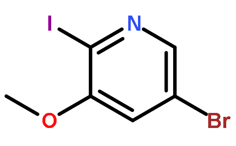 5-Bromo-2-iodo-3-methoxypyridine