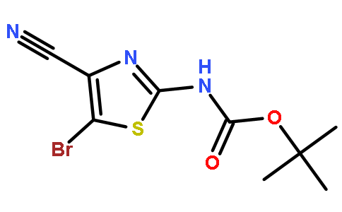 tert-Butyl (5-bromo-4-cyanothiazol-2-yl)carbamate