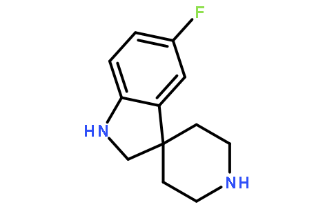 Spiro[3H-indole-3,4'-piperidine], 5-fluoro-1,2-dihydro-