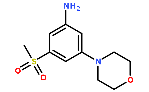 3-(Methylsulfonyl)-5-morpholinoaniline