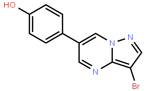 4-(3-Bromopyrazolo[1,5-a]pyrimidin-6-yl)phenol