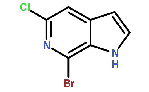 7-溴-5-氯-1H-吡咯并[2,3-c]吡啶