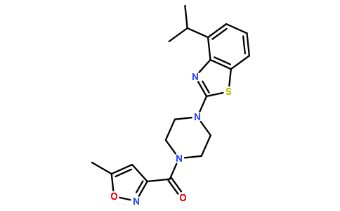 (4-(4-isopropylbenzo[d]thiazol-2-yl)piperazin-1-yl)(5-methylisoxazol-3-yl)methanone