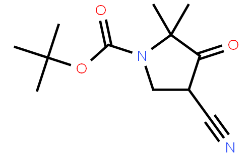tert-Butyl 4-cyano-2,2-dimethyl-3-oxopyrrolidine-1-carboxylate