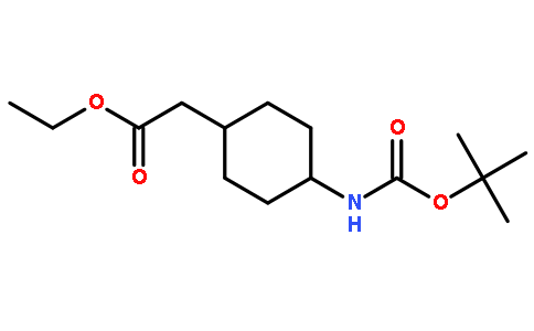 ETHYL TRANS-2-[4-(BOC-AMINO)CYCLOHEXYL]ACETATE