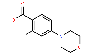 2-氟-4-(4-吗啉基)苯甲酸