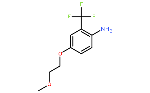 4-(2-methoxyethoxy)-2-(trifluoromethyl)aniline