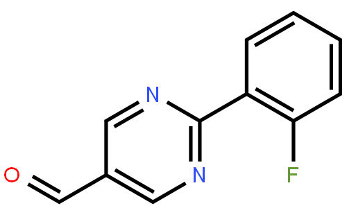 2-(2-Fluorophenyl)pyrimidine-5-carbaldehyde