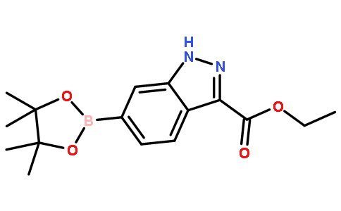 Ethyl 6-(4,4,5,5-tetramethyl-1,3,2-dioxaborolan-2-yl)-1H-indazole-3-carboxylate