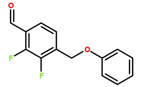 2,3-Difluoro-4-formyl-benzyloxybenzene