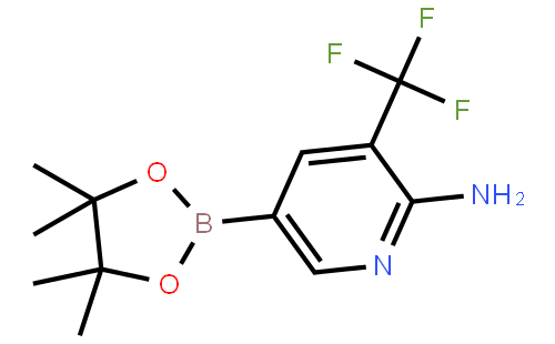 5-(4,4,5,5-Tetramethyl-1,3,2-dioxaborolan-2-yl)-3-(trifluoromethyl)pyridin-2-amine
