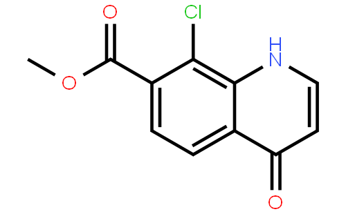 Methyl 8-chloro-4-oxo-1,4-dihydroquinoline-7-carboxylate
