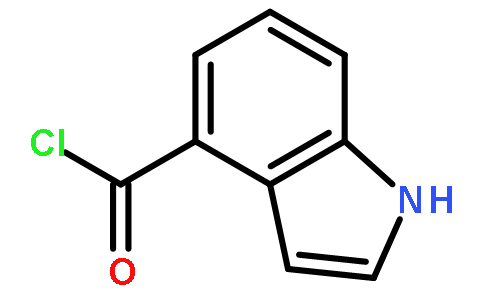 1H-INDOLE-4-CARBONYL CHLORIDE