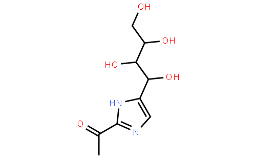 2-acetyl-5-tetrahydroxybutyl imidazole
