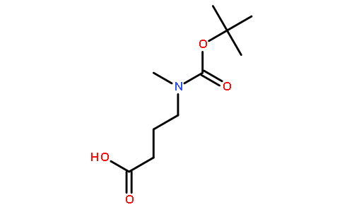4-((tert-Butoxycarbonyl)(methyl)amino)butanoic acid