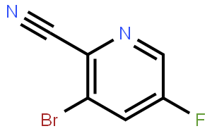 3-溴-5-氟-2-氰基吡啶