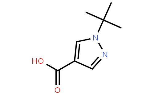 1-叔丁基吡唑-4-甲酸