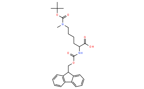N'-叔丁氧羰基-N-芴甲氧羰基-N'-甲基-L-赖氨酸