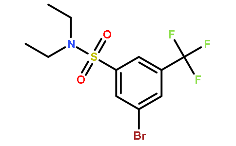 N,N-DIETHYL 3-BROMO-5-TRIFLUOROMETHYLBENZENESULFONAMIDE