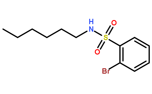 2-Bromo-N-hexylbenzenesulfonamide
