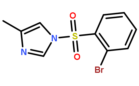 1-(2-BROMOPHENYLSULFONYL)-4-METHYL-1H-IMIDAZOLE