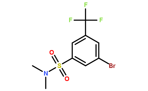 N,N-DIMETHYL 3-BROMO-5-TRIFLUOROMETHYLBENZENESULFONAMIDE