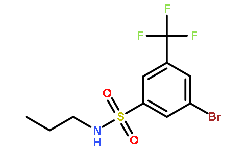 3-Bromo-N-propyl-5-(trifluoromethyl)benzenesulfonamide